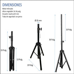 TRIPOD BASE TO PLACE SPEAKERS