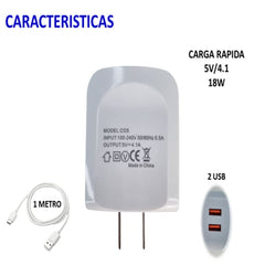 18W SUPER FAST CHARGE 3.0 CHARGER