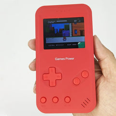 GAMEBOY WITH 500 CLASSIC GAMES AND PORTABLE CHARGER