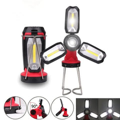 DOUBLE FUNCTION RECHARGEABLE LED LAMP