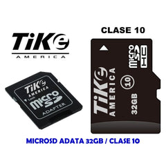 32GB TIKE CLASS 10 MICROSDHC MEMORY