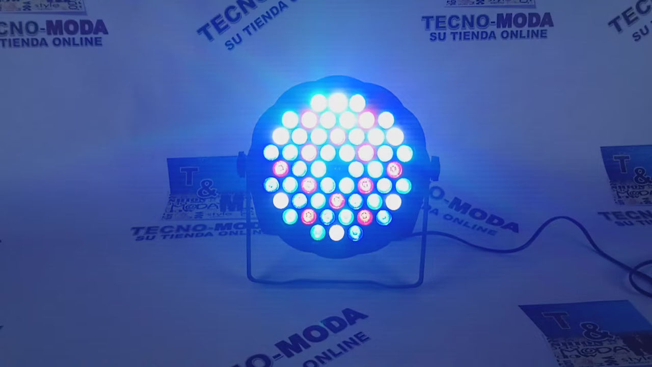 MEDIUM LED REFLECTOR 54x3W RGBW