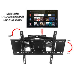 MOVABLE SUPPORT FOR TVS FROM 26" TO 55"