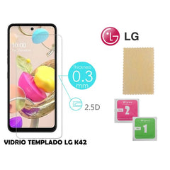LG K42 TEMPERED GLASS