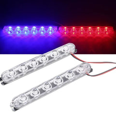 ﻿X4 6-POINT POLICE LED LIGHTS (2 PAIRS)